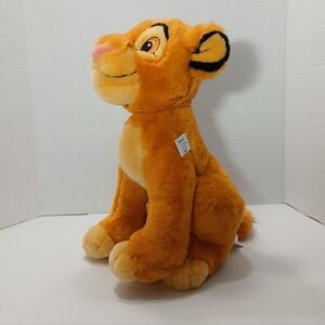 NWT Disney Lion King Simba Genuine Authentic Disney Store Stuffed Animal Plush